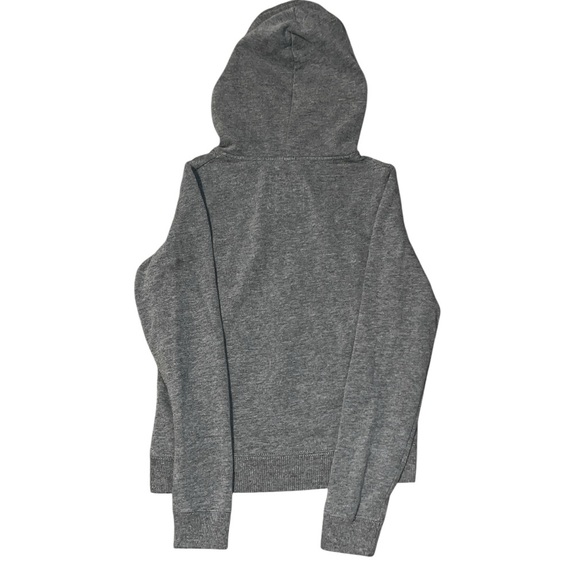 Vintage Y2K Hollister Zip-Up Hoodie Gray with Script & Pink Logo – XS - Picture 3 of 7